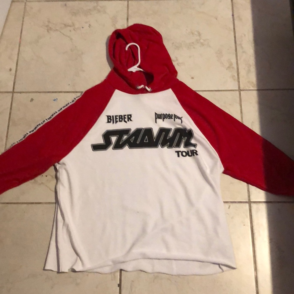 Justin Bieber tour hoodie